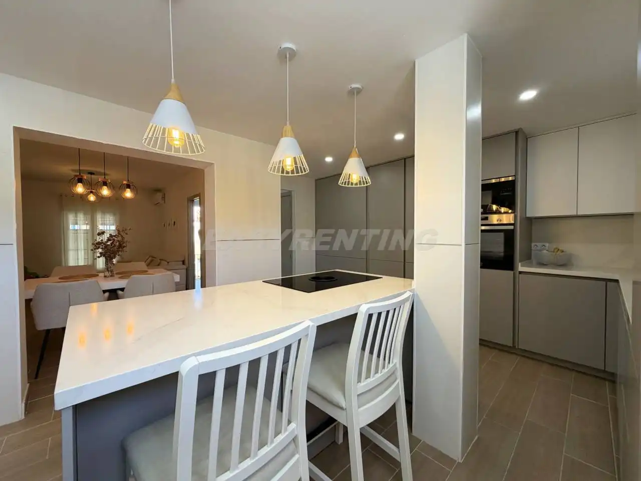 Kitchen of Detached homes for sale in La Línea de la Concepción  with Terrace and Furnished