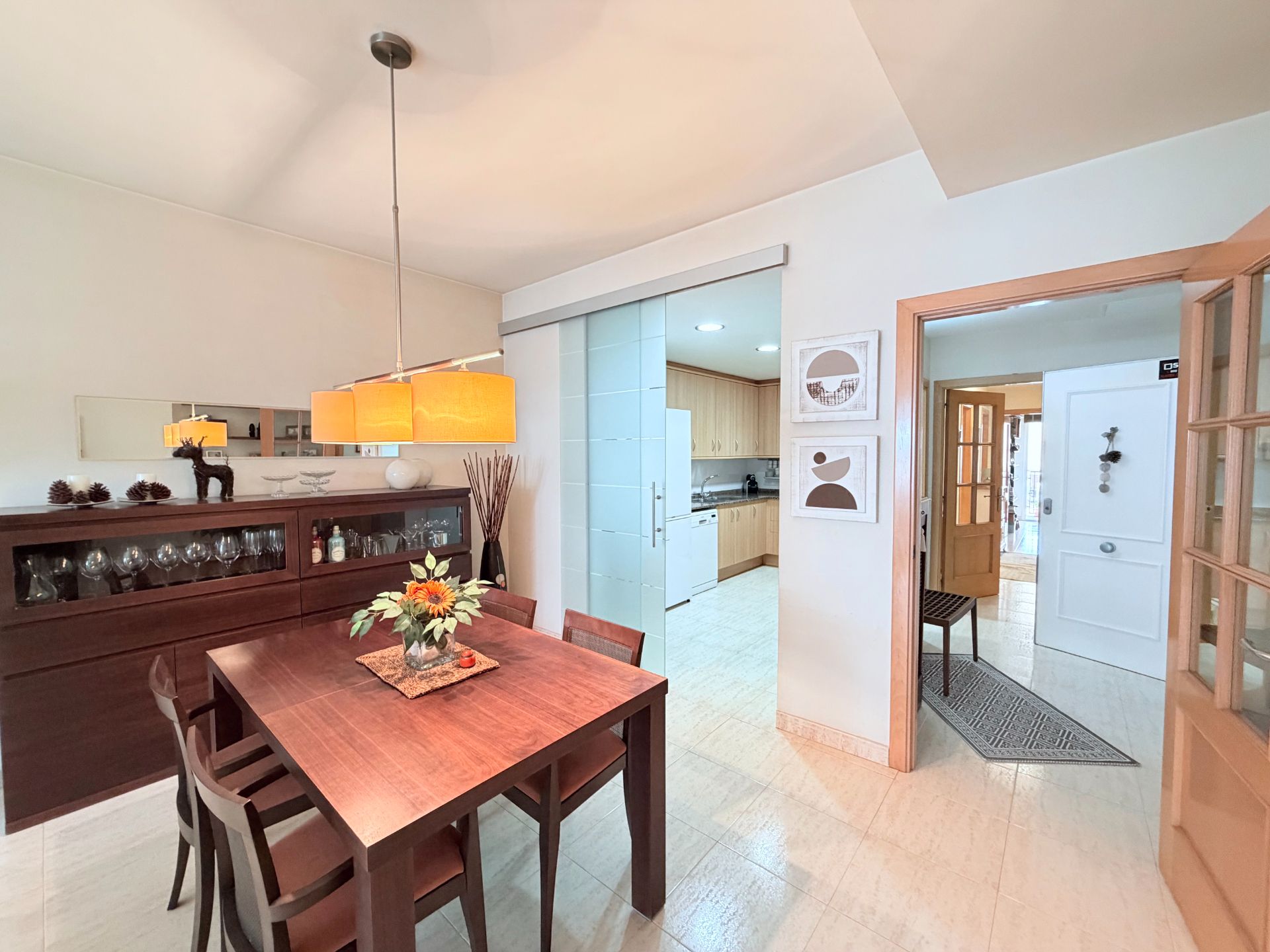 Menjador de Àtic en venda en  Barcelona Capital amb Aire condicionat, Calefacció i Parquet