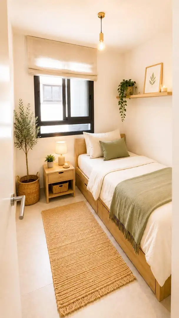 Schlafzimmer von Dachboden zum Verkauf in Arona mit Terrasse und Abstellraum