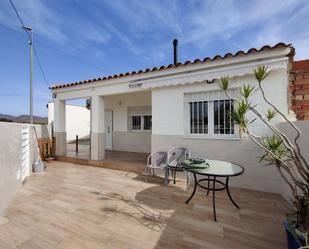 Vista exterior de Finca rústica en venda en Fuente Álamo de Murcia amb Aire condicionat