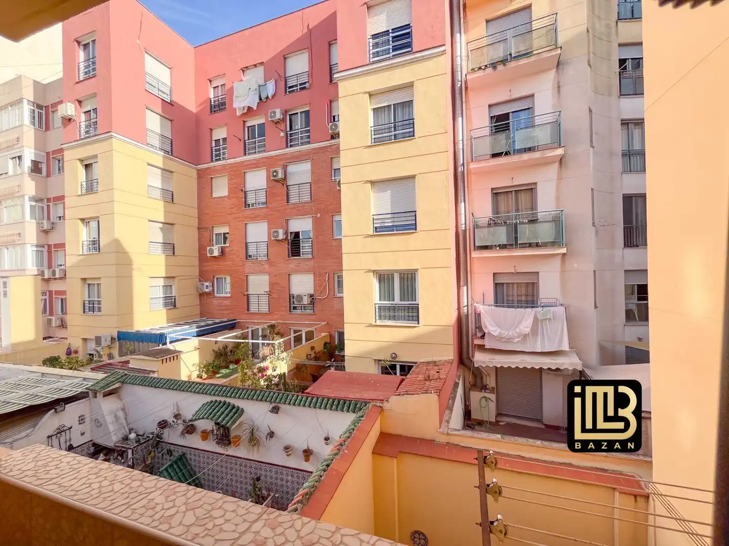 Terraza de Piso de alquiler en Málaga con Aire acondicionado, Terraza y Amueblado