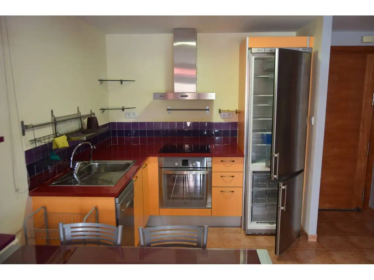 Kitchen of Flat for sale in Blanes  with Heating and Balcony