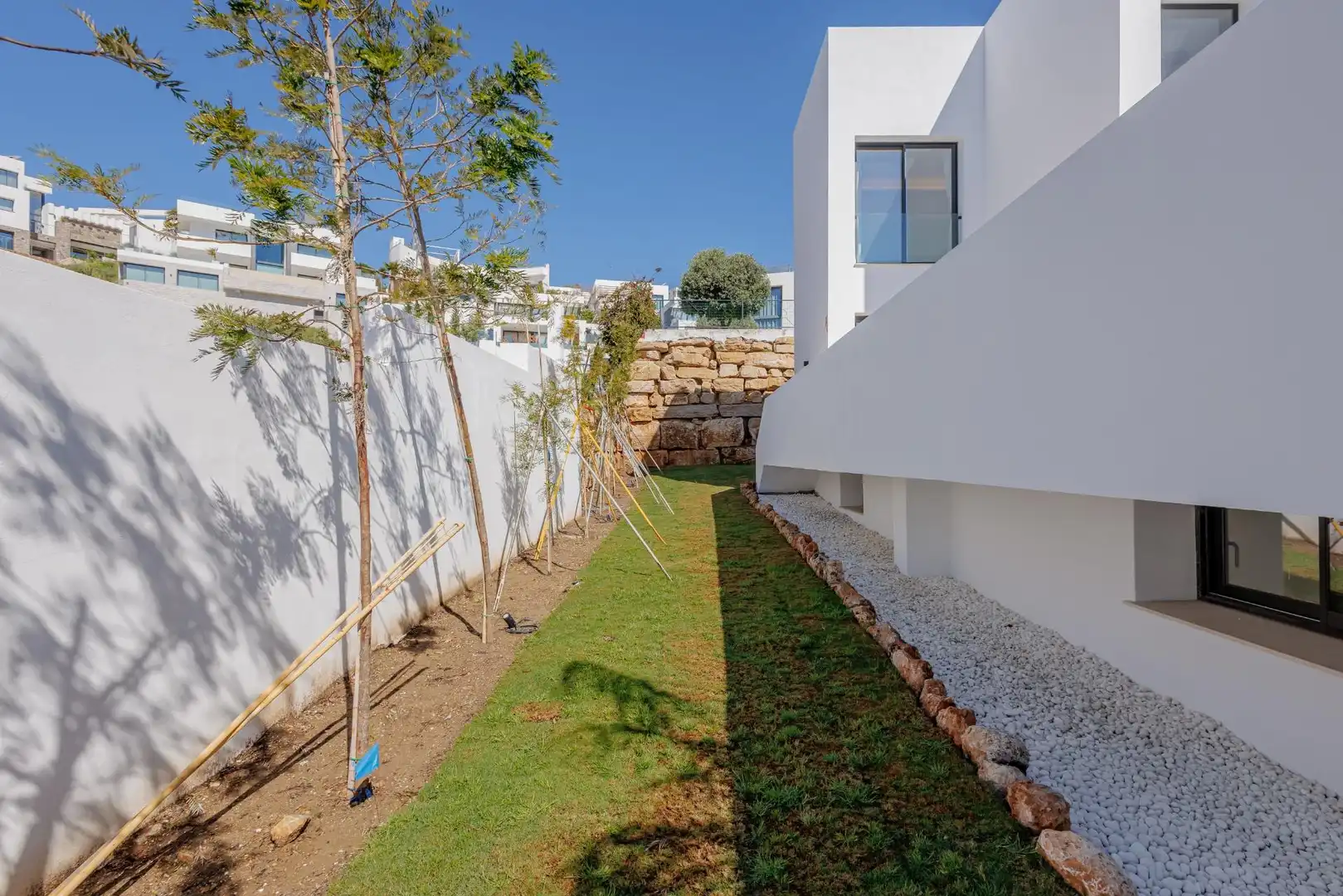 Jardí de Casa o xalet en venda en Mijas amb Aire condicionat, Calefacció i Jardí privat