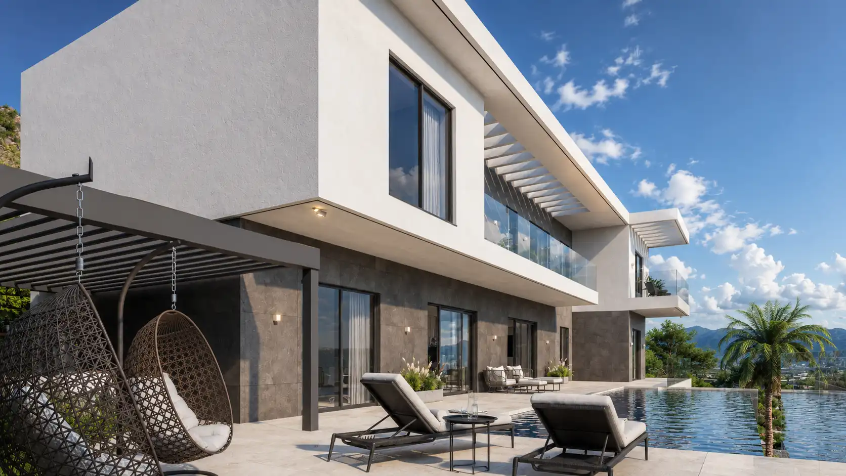 Neubau-Villa mit Pool zum Verkauf in Carrer Figueretes 33