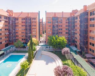 Vista exterior de Pis en venda en  Madrid Capital amb Aire condicionat, Calefacció i Jardí privat