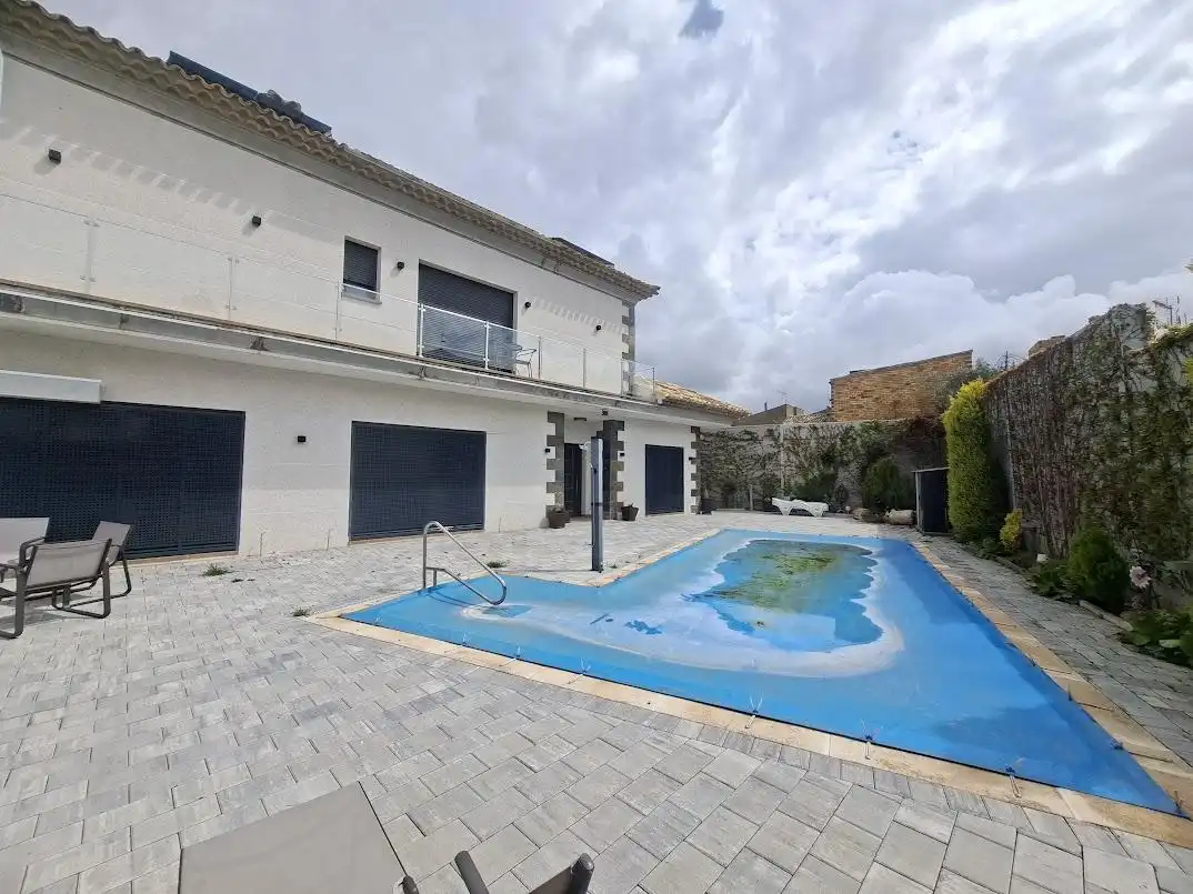 Exterior view of Houses for sale in Hontecillas  with Air Conditioner, Private garden and Terrace