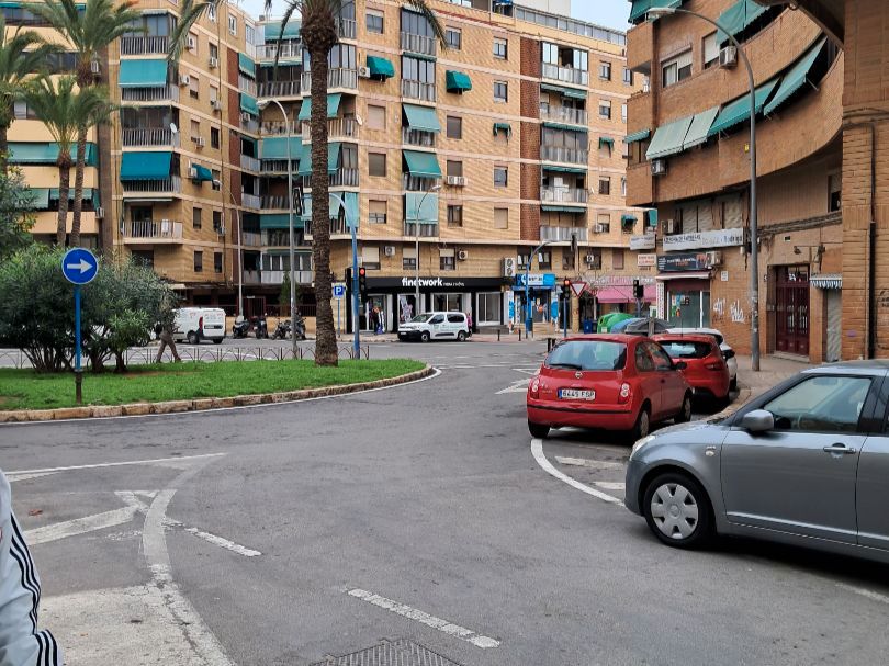 Vista exterior de Garaje en venta en Alicante / Alacant