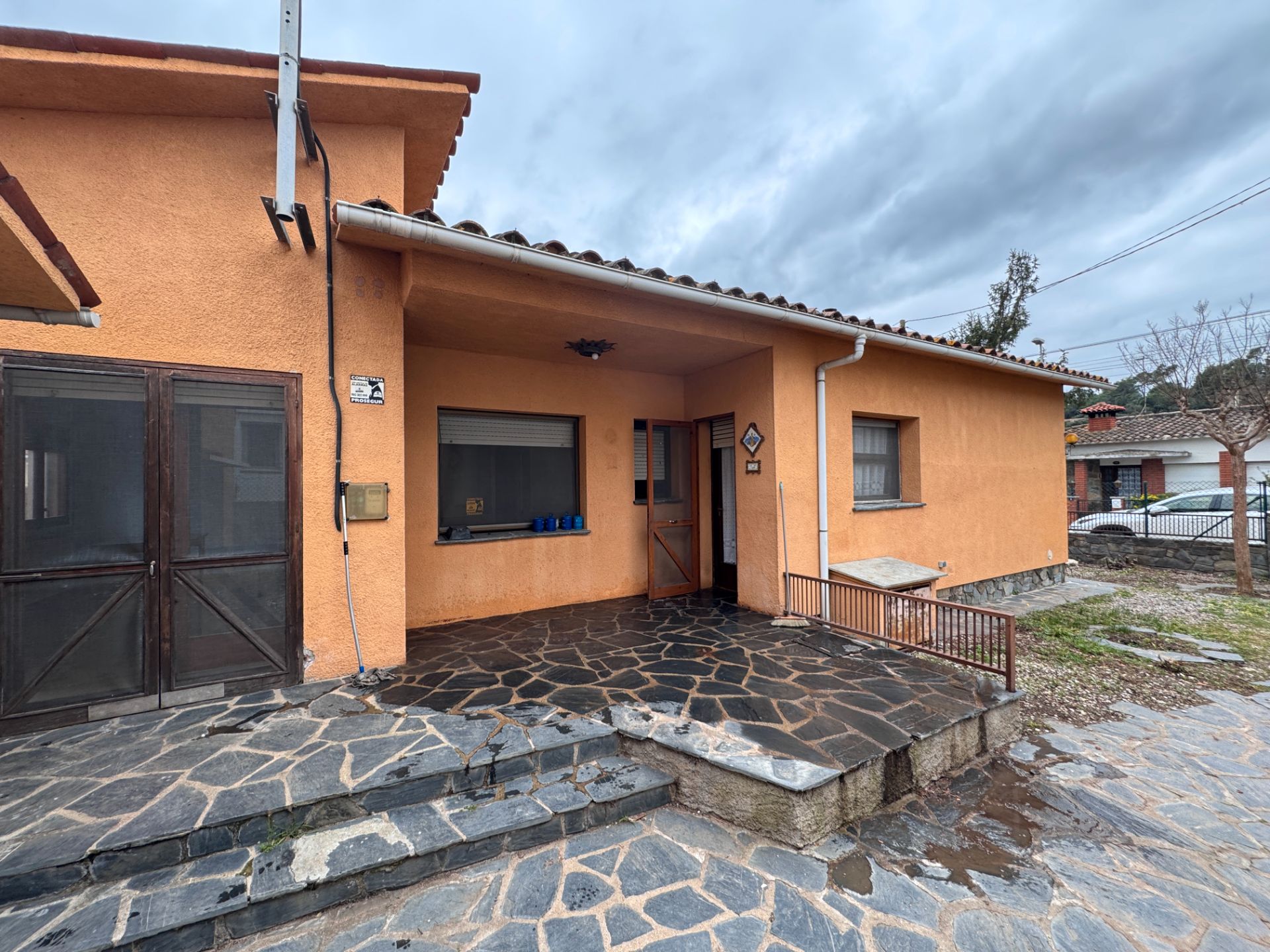 Vista exterior de Casa o xalet en venda en Sant Pere de Vilamajor amb Aire condicionat, Calefacció i Jardí privat
