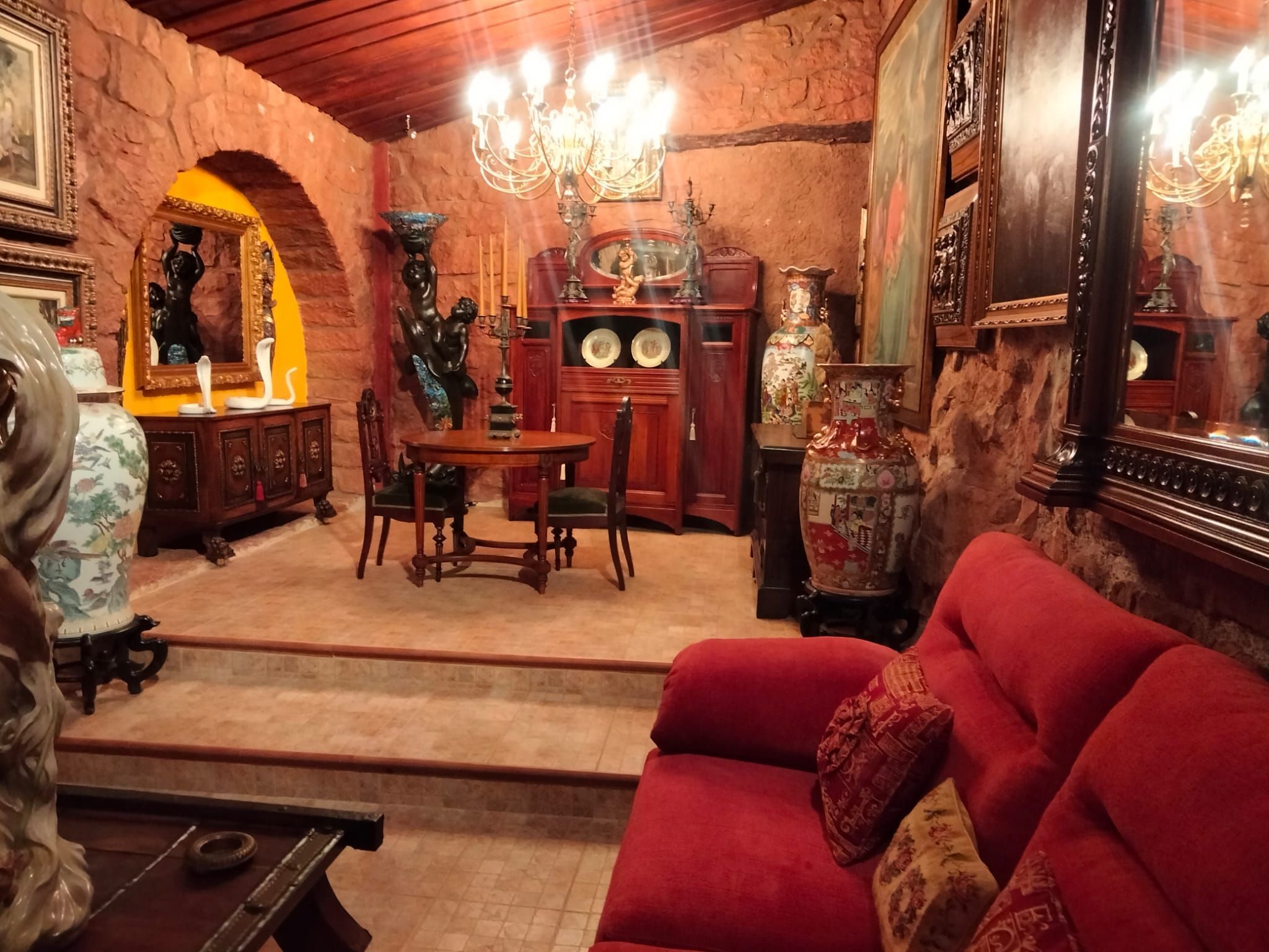Living room of Planta baja for sale in Els Omellons  with Air Conditioner, Terrace and Storage room