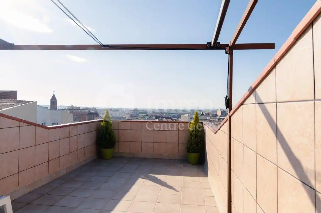 Terraza de Dúplex de alquiler en Mollerussa con Aire acondicionado, Calefacción y Parquet