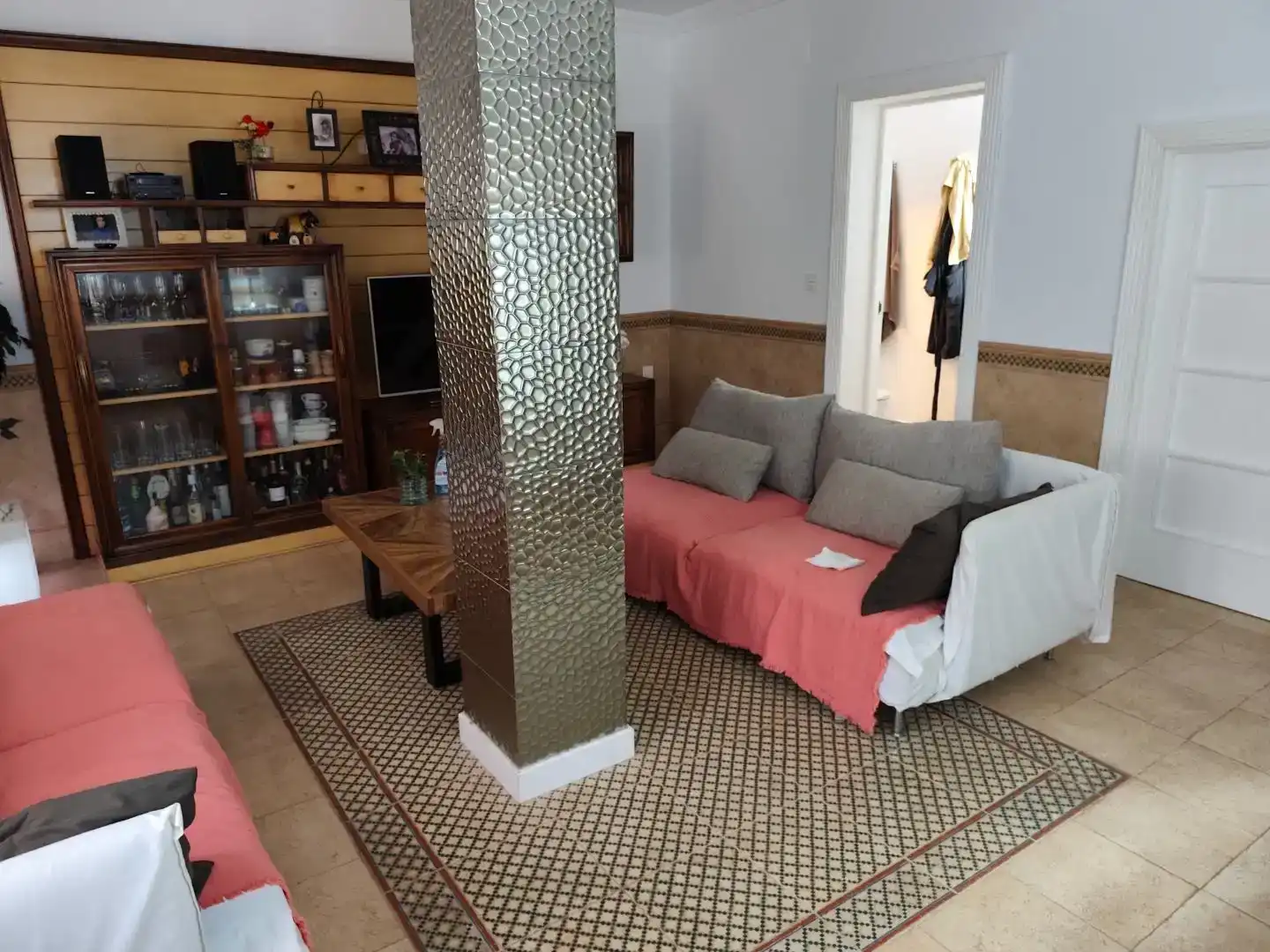 Living room of Flat for sale in Madrigueras  with Air Conditioner and Balcony