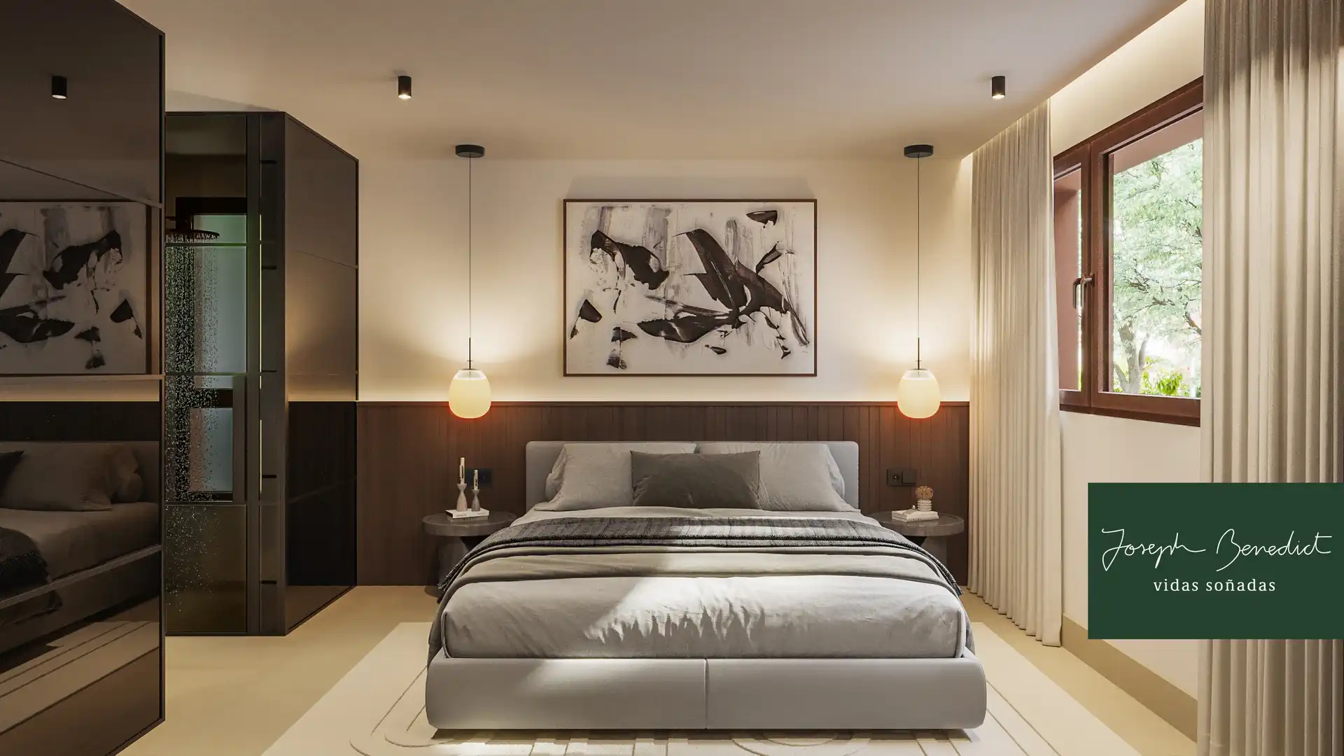 Bedroom of Flat for sale in Castelldefels  with Air Conditioner, Heating and Private garden