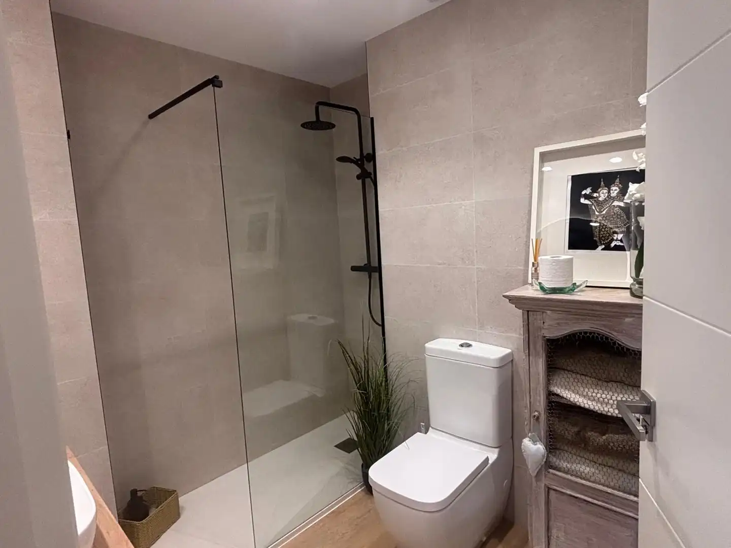 Bany de Apartament en venda en Málaga amb Terrassa i Balcó