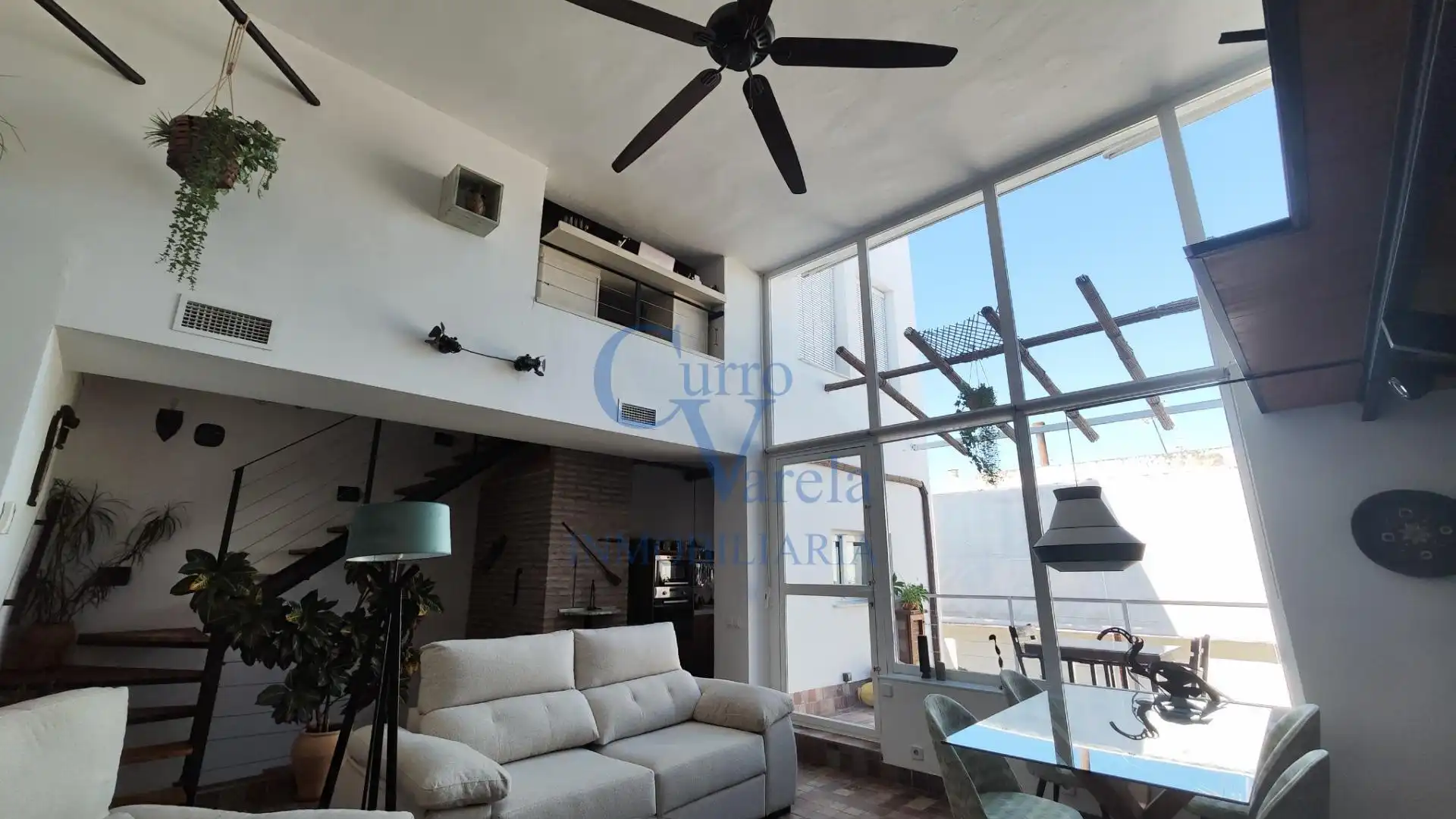 Living room of Houses for sale in Dos Hermanas  with Air Conditioner, Heating and Private garden