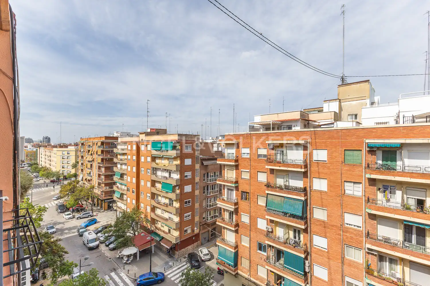 Vista exterior de Pis de lloguer en Valencia amb Aire condicionat, Calefacció i Moblat
