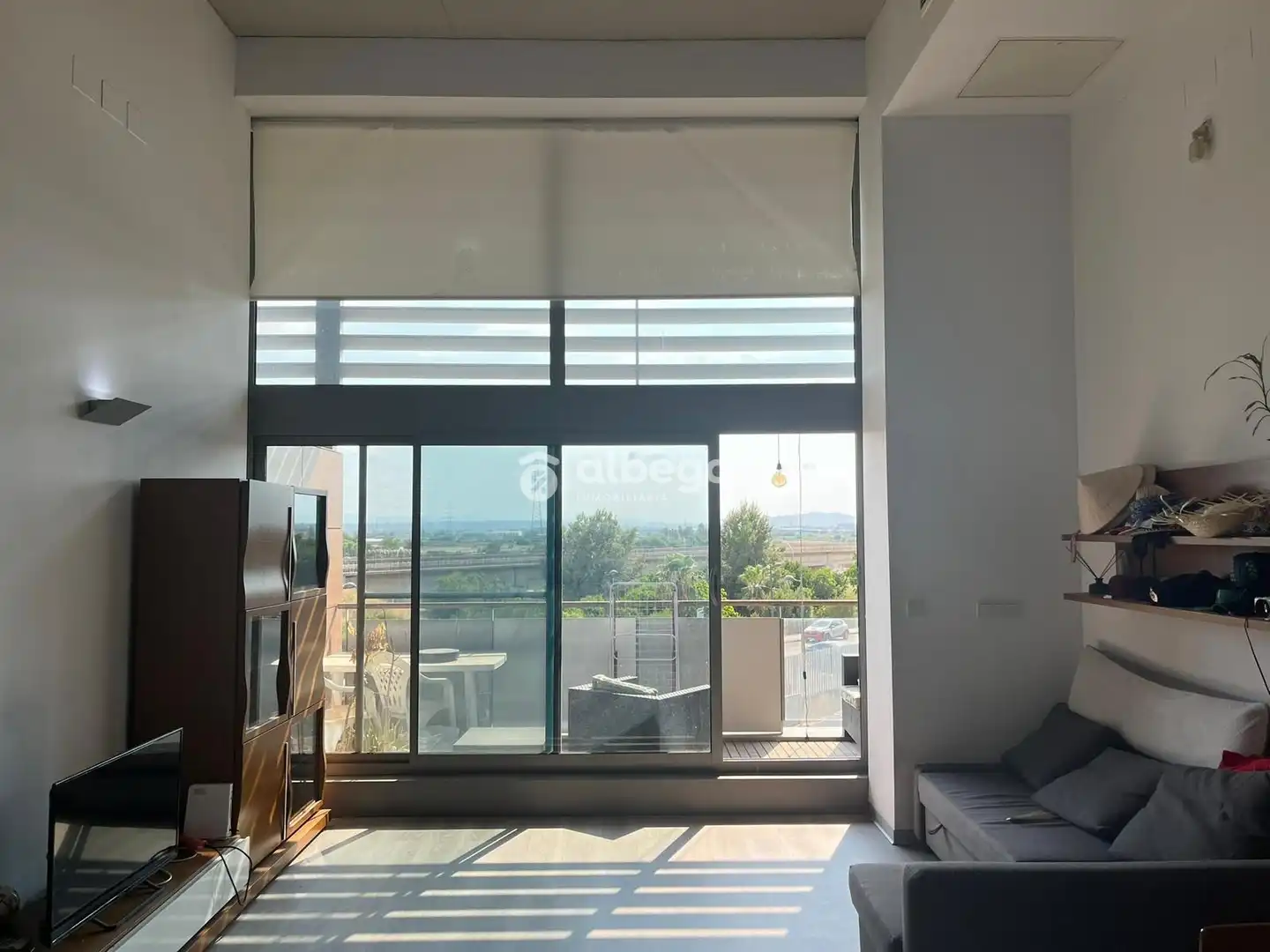 Terrasse von Wohnung zur Miete in Valencia mit Klimaanlage, Terrasse und Schwimmbad