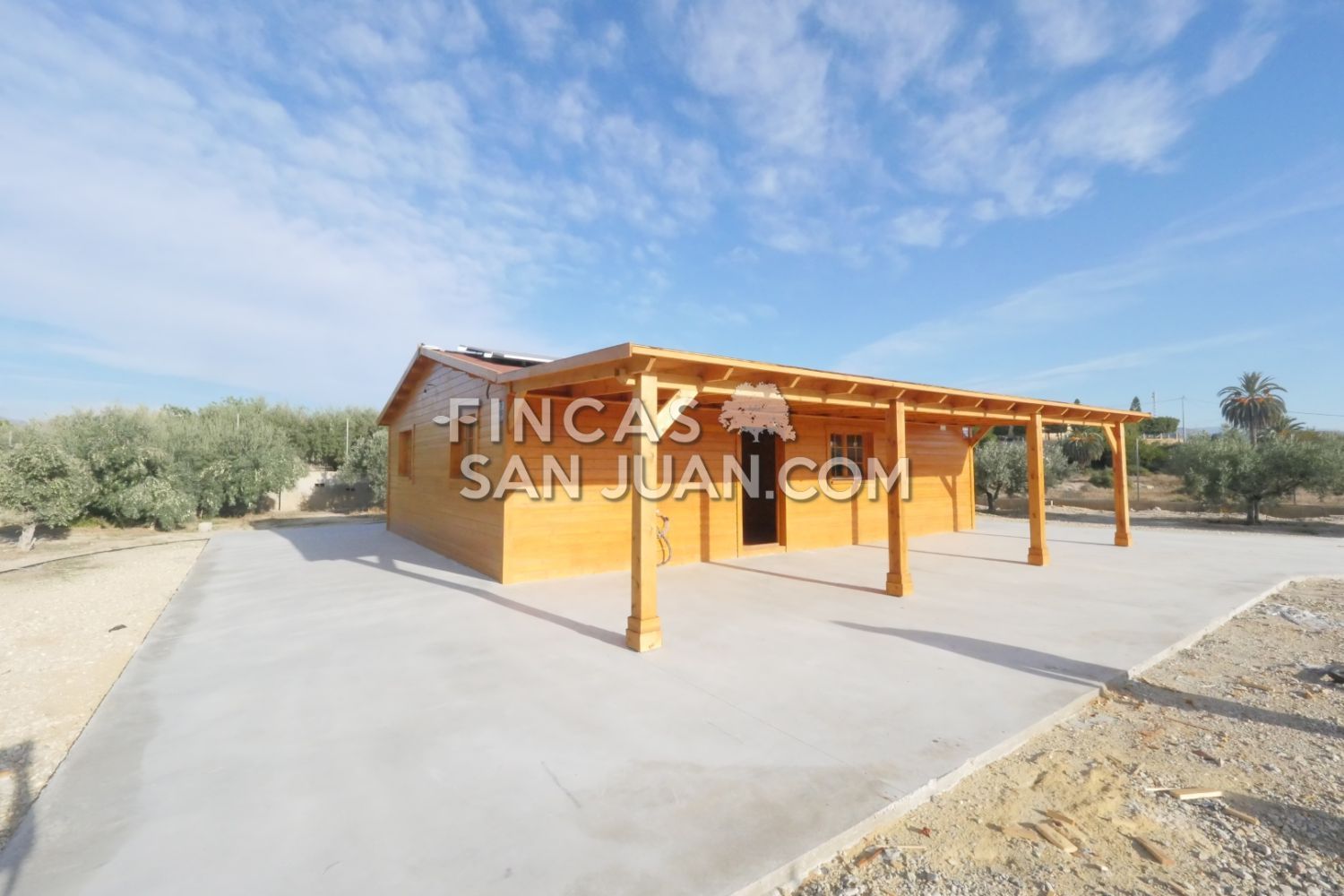 Vista exterior de Casa o xalet de lloguer en Mutxamel amb Terrassa