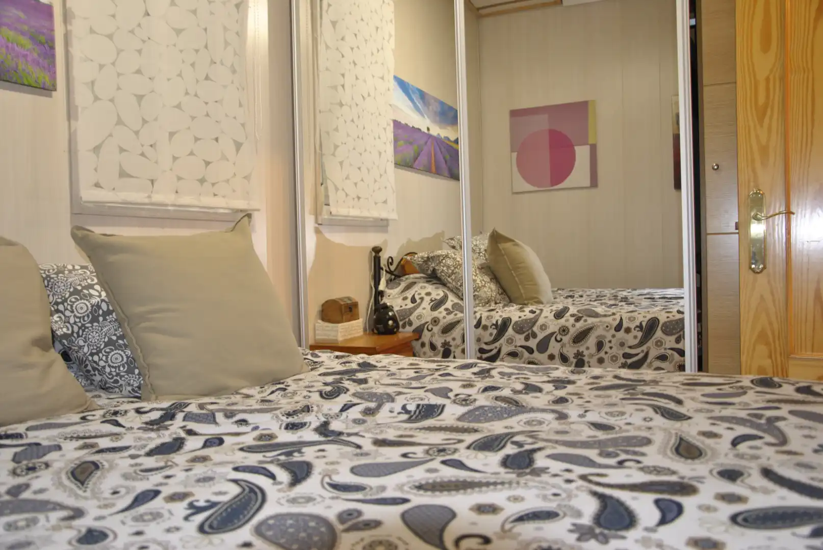 Bedroom of Houses for sale in Plasencia  with Furnished, Oven and Washing machine