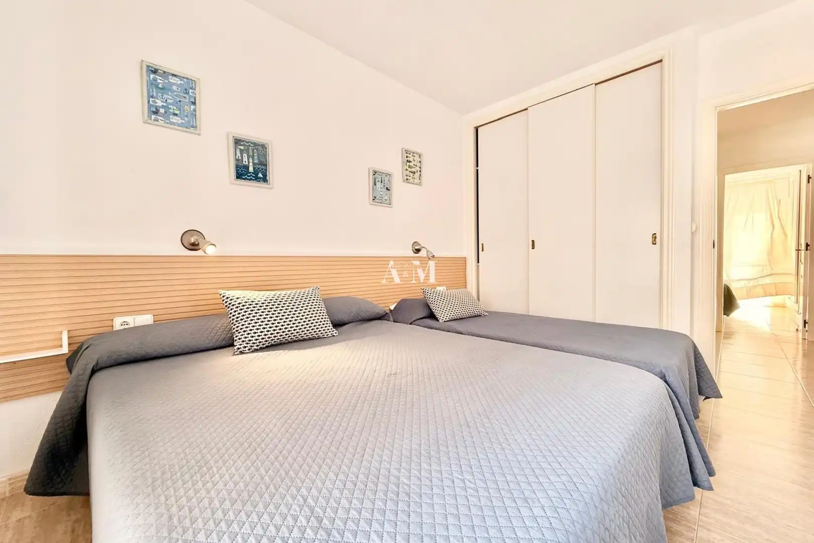Schlafzimmer von Wohnung zur Miete in Playa de las Gaviotas - El Pedrucho