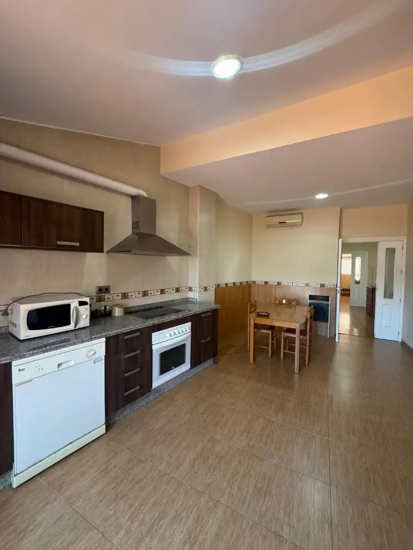 Kitchen of Attic for rent in Castuera  with Air Conditioner, Terrace and Furnished