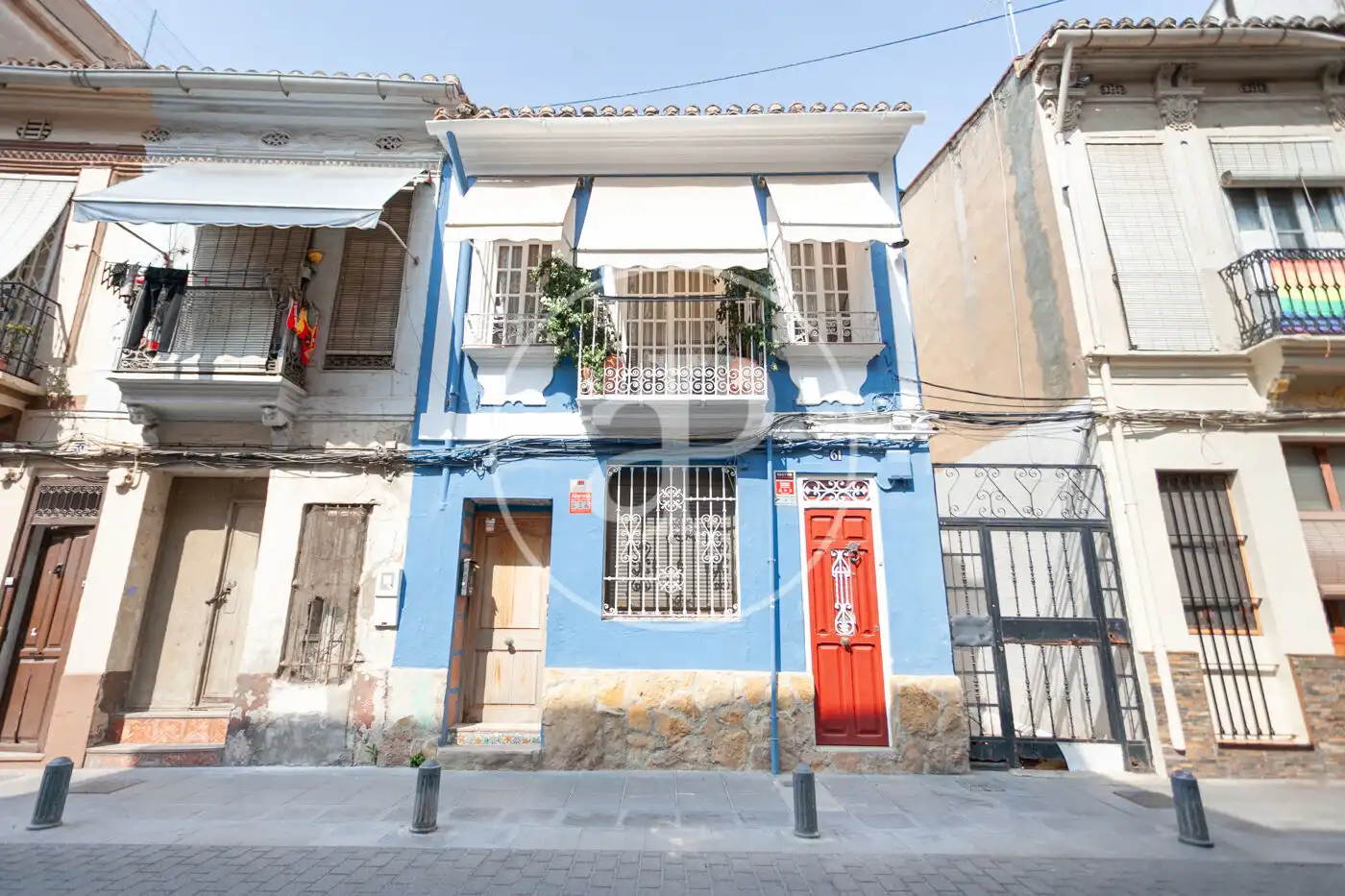 Außenansicht von Wohnung zur Miete in Valencia mit Klimaanlage, Heizung und Terrasse