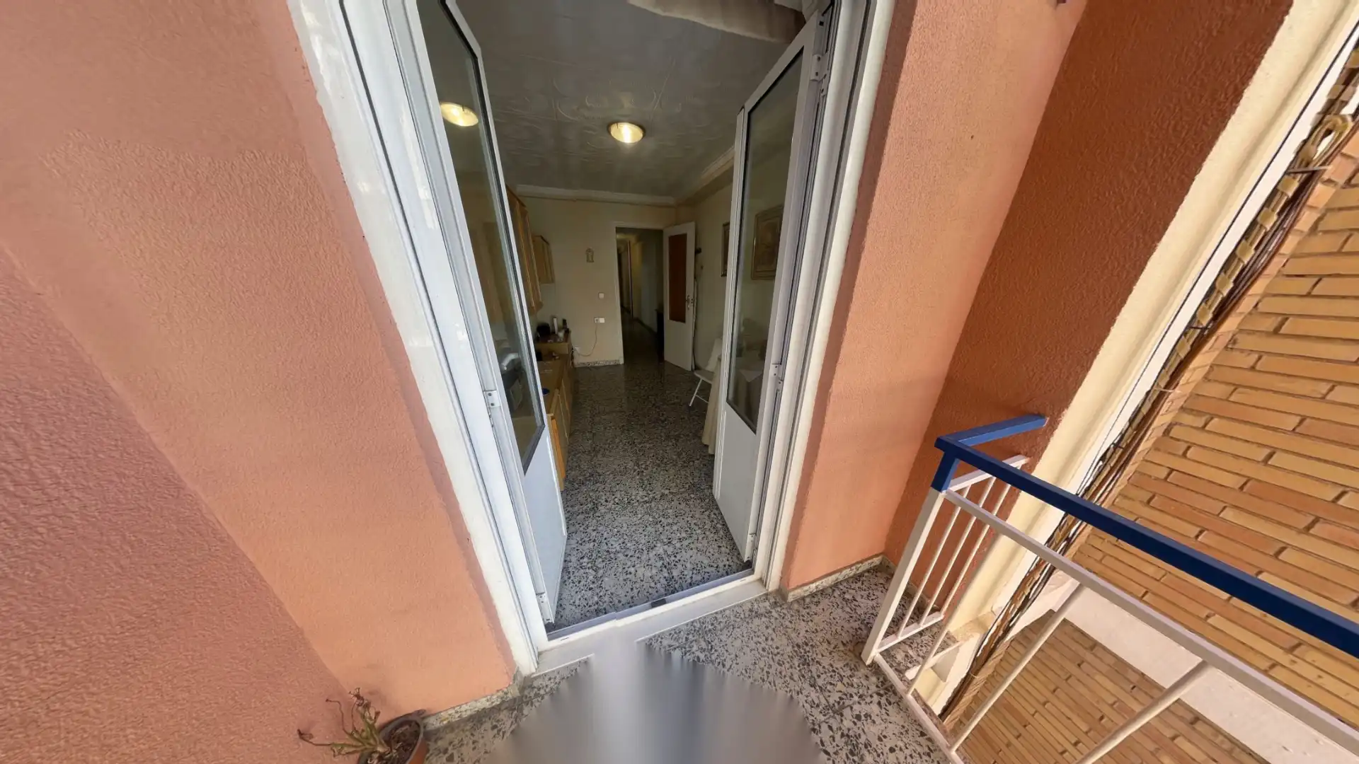Balcony of Flat for sale in Alicante / Alacant  with Air Conditioner, Heating and Furnished