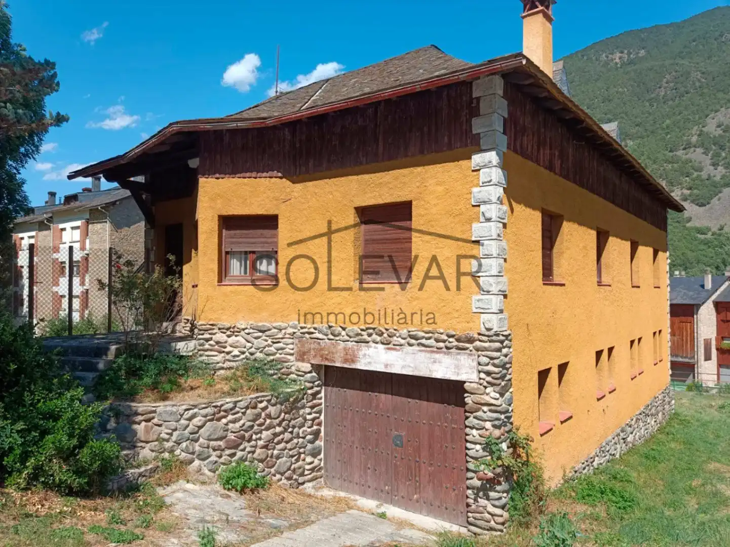 Vista exterior de Casa o xalet en venda en Vall de Cardós amb Jardí privat, Terrassa i Traster