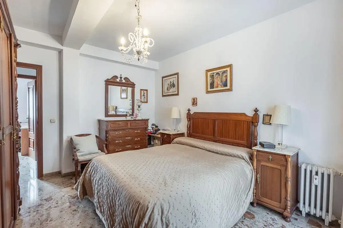 Bedroom of Flat for sale in Granada  with Air Conditioner, Heating and Balcony