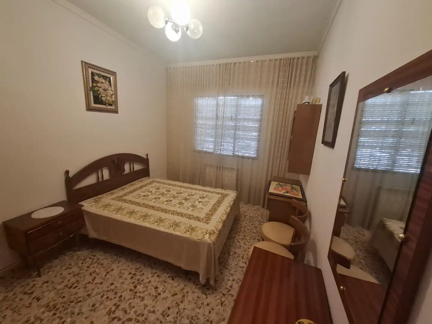 Habitación de Casa adosada en venta en Carrión de Calatrava con Calefacción, Terraza y Trastero