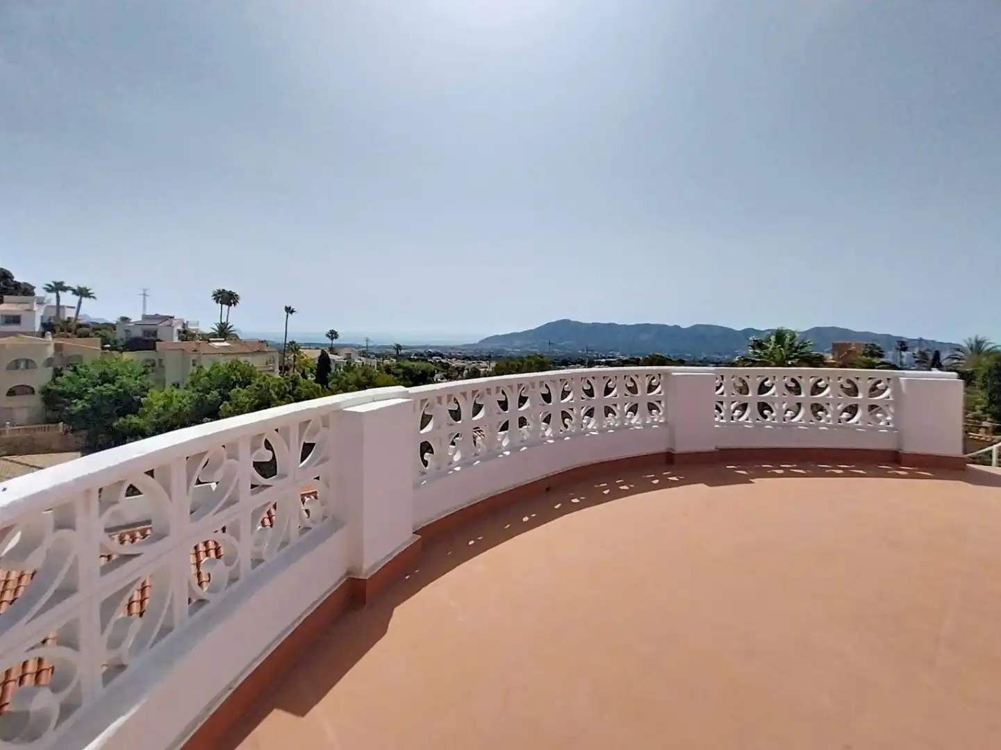 Terrassa de Casa o xalet en venda en La Nucia amb Aire condicionat, Jardí privat i Terrassa