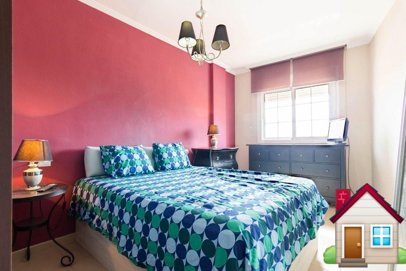 Bedroom of Flat for sale in Roquetas de Mar  with Community pool