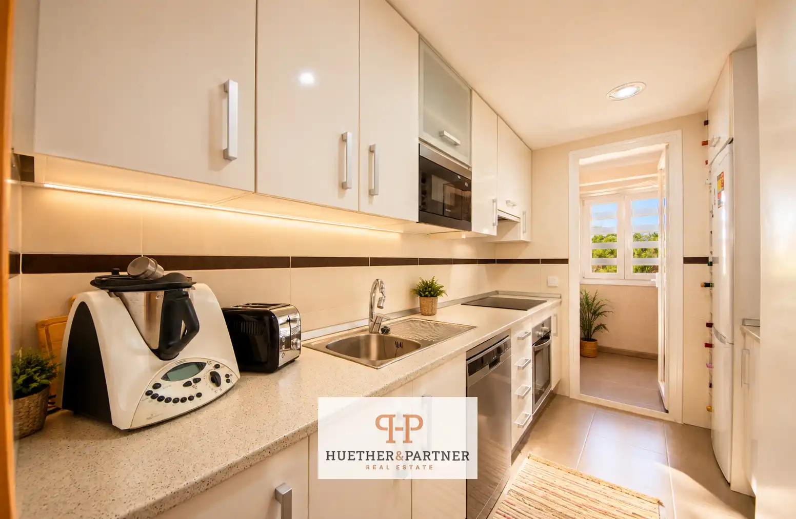 Kitchen of Flat for sale in Manacor  with Air Conditioner and Furnished
