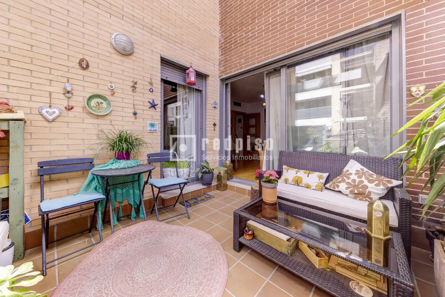 Terrasse von Wohnung zum Verkauf in Boadilla del Monte mit Klimaanlage, Heizung und Privatgarten