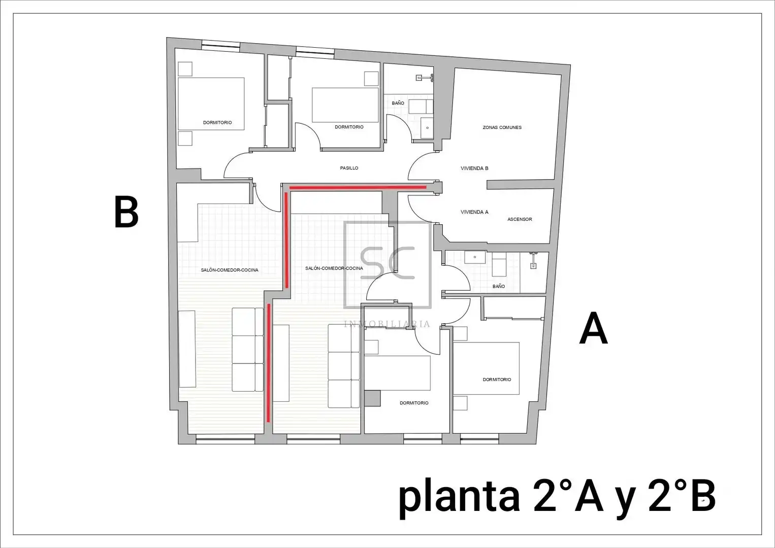 Wohnungen zum Verkauf in Cedeira mit Heizung und Abstellraum