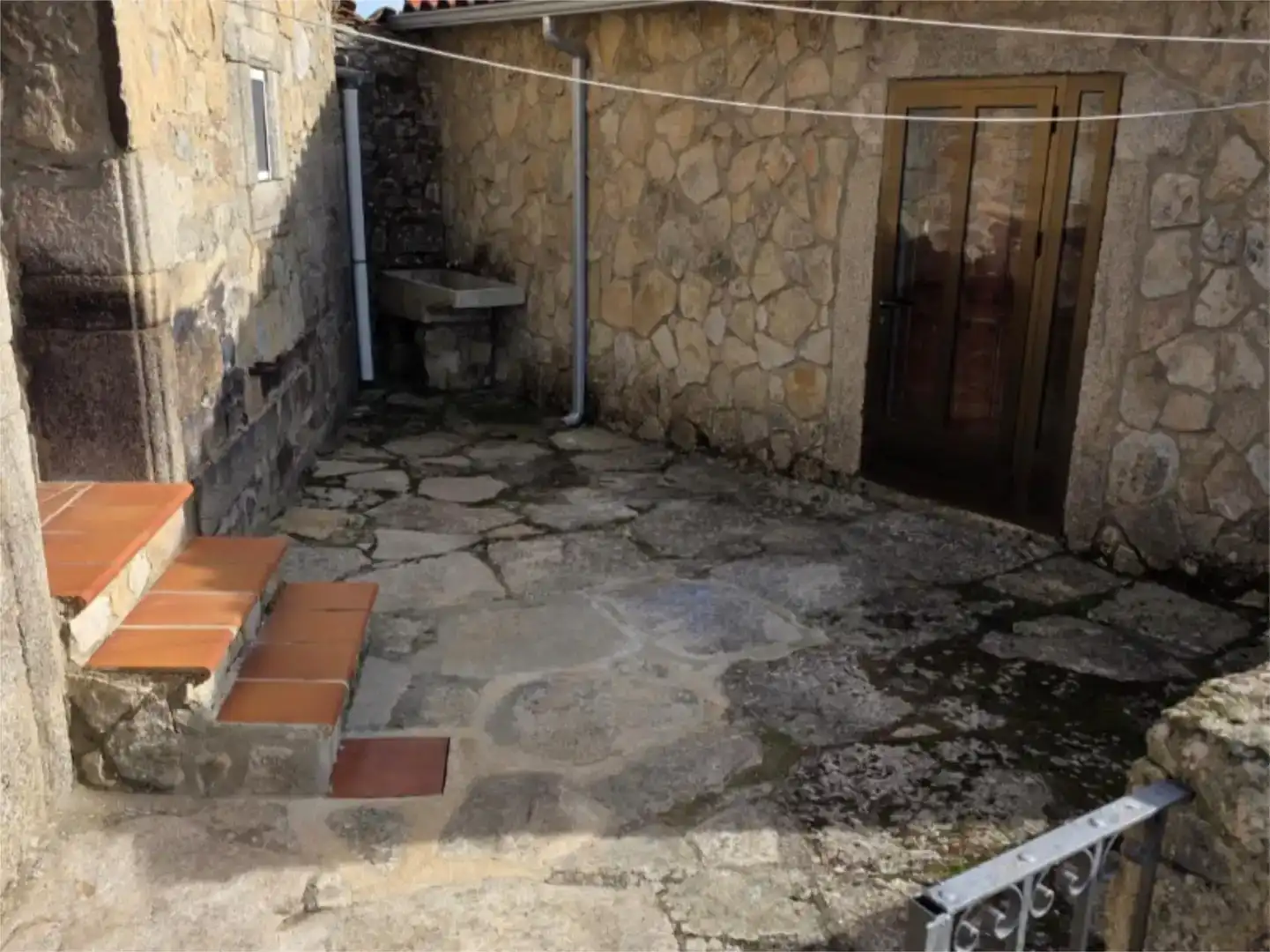 Terrassa de Casa o xalet en venda en Bermillo de Sayago amb Jardí privat