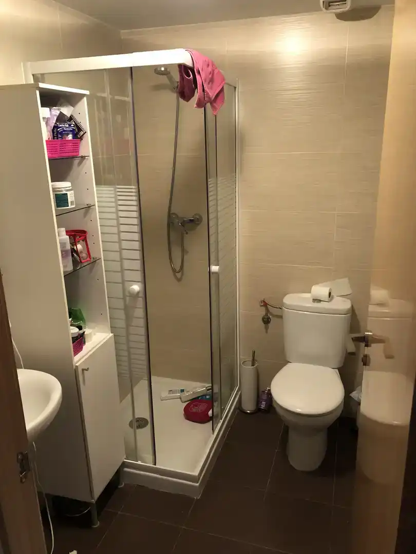 Baño de Piso para compartir en Madrid con Parquet, Piscina y Amueblado