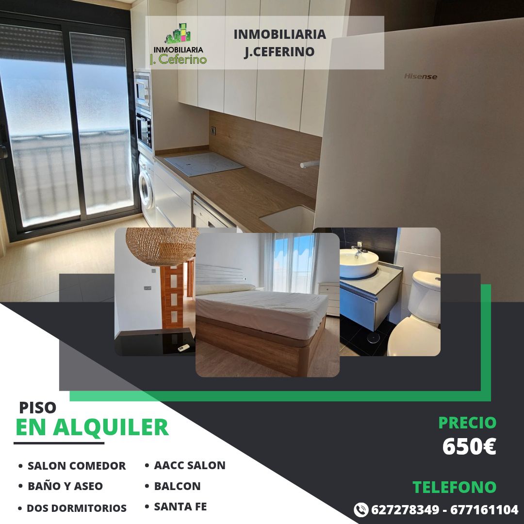 Bedroom of Flat to rent in Santa Fe  with Air Conditioner, Furnished and Balcony