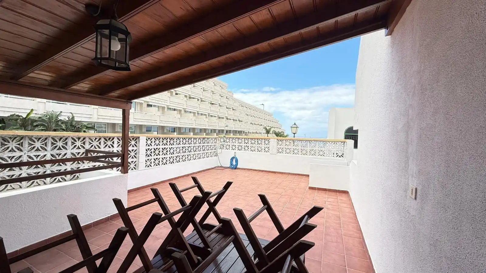 Terrassa de Casa adosada de lloguer en Santiago del Teide