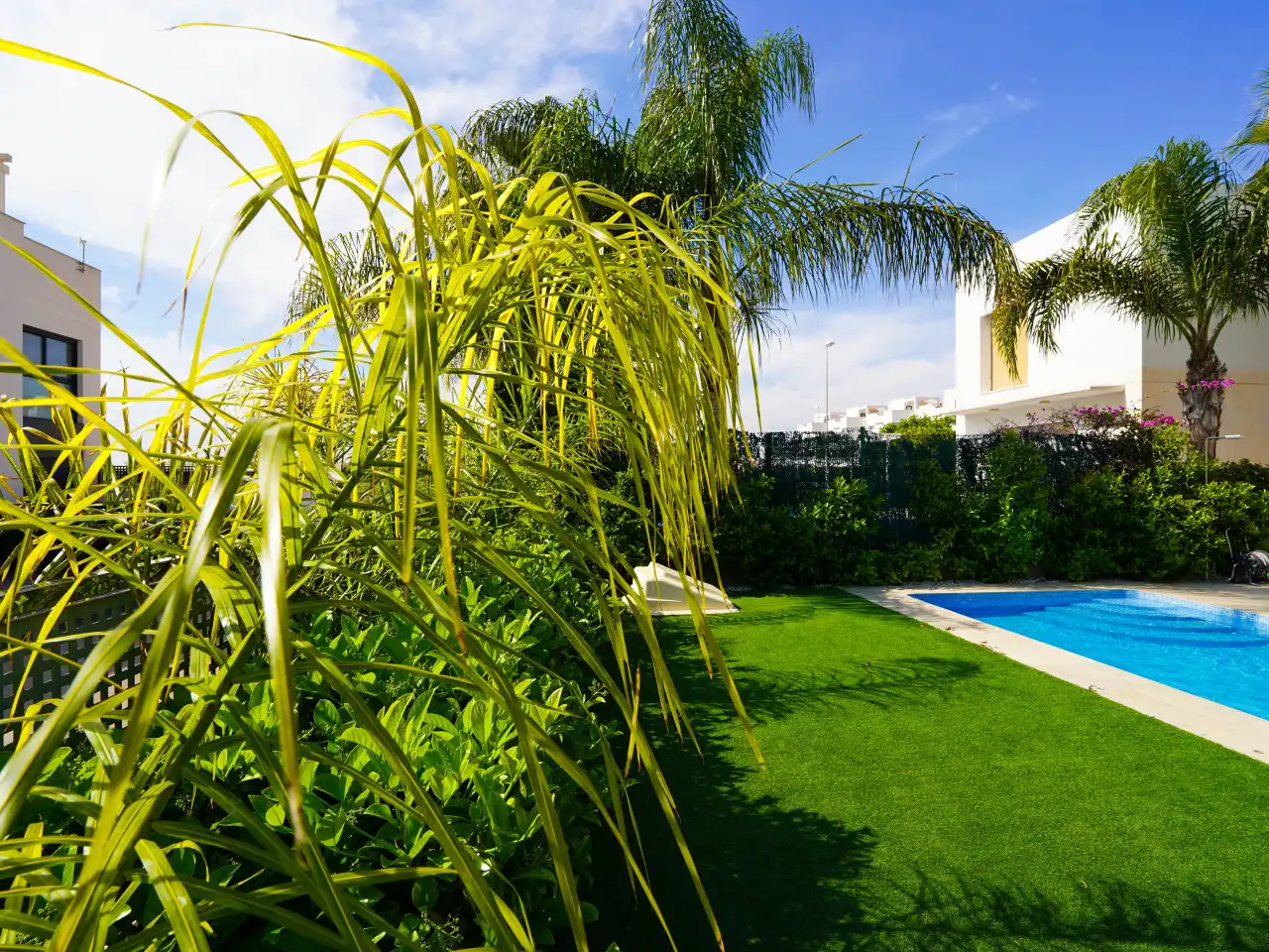 Garden of Houses for sale in Rojales  with Air Conditioner, Heating and Private garden