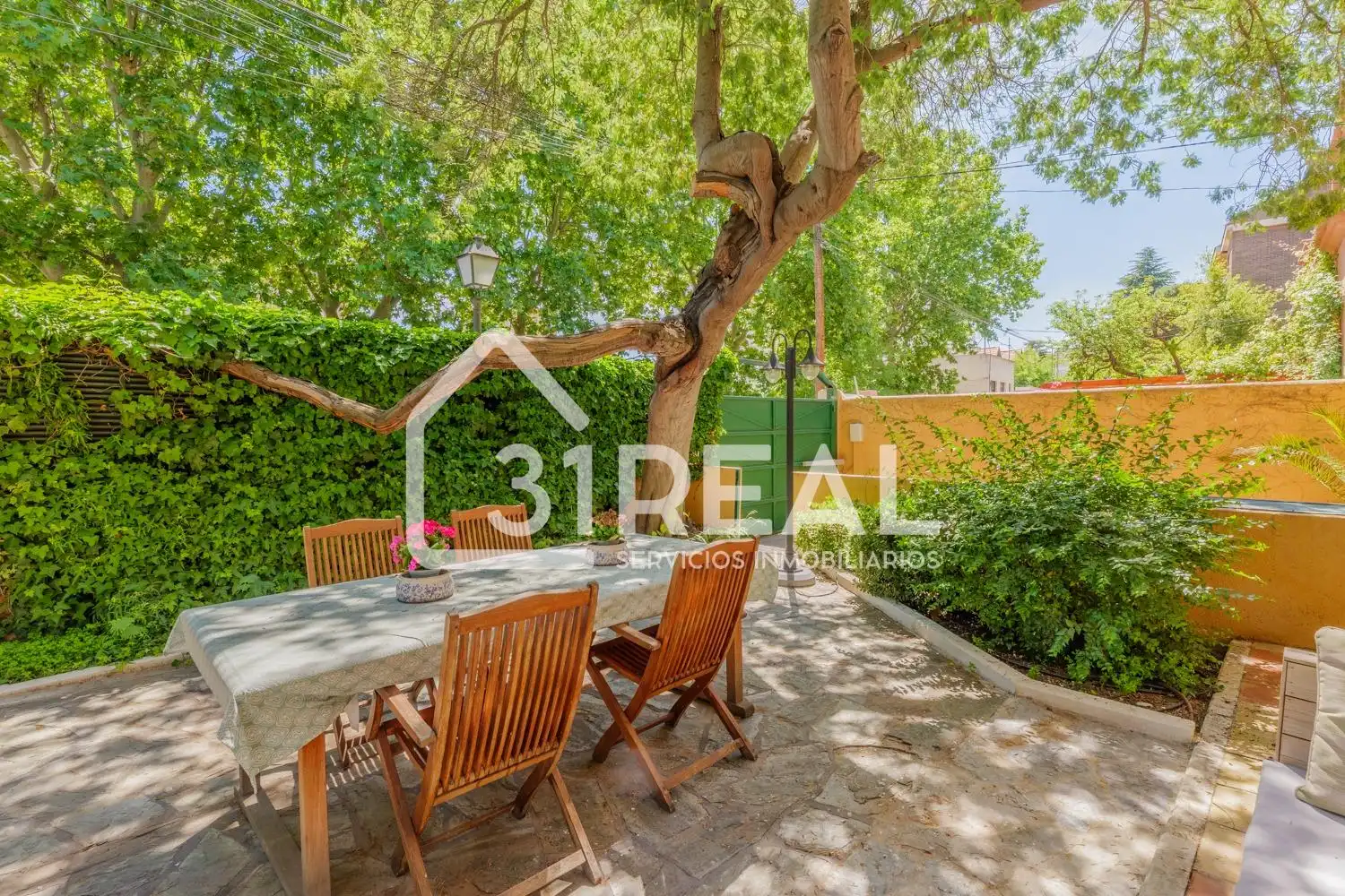 Jardí de Casa o xalet en venda en Madrid