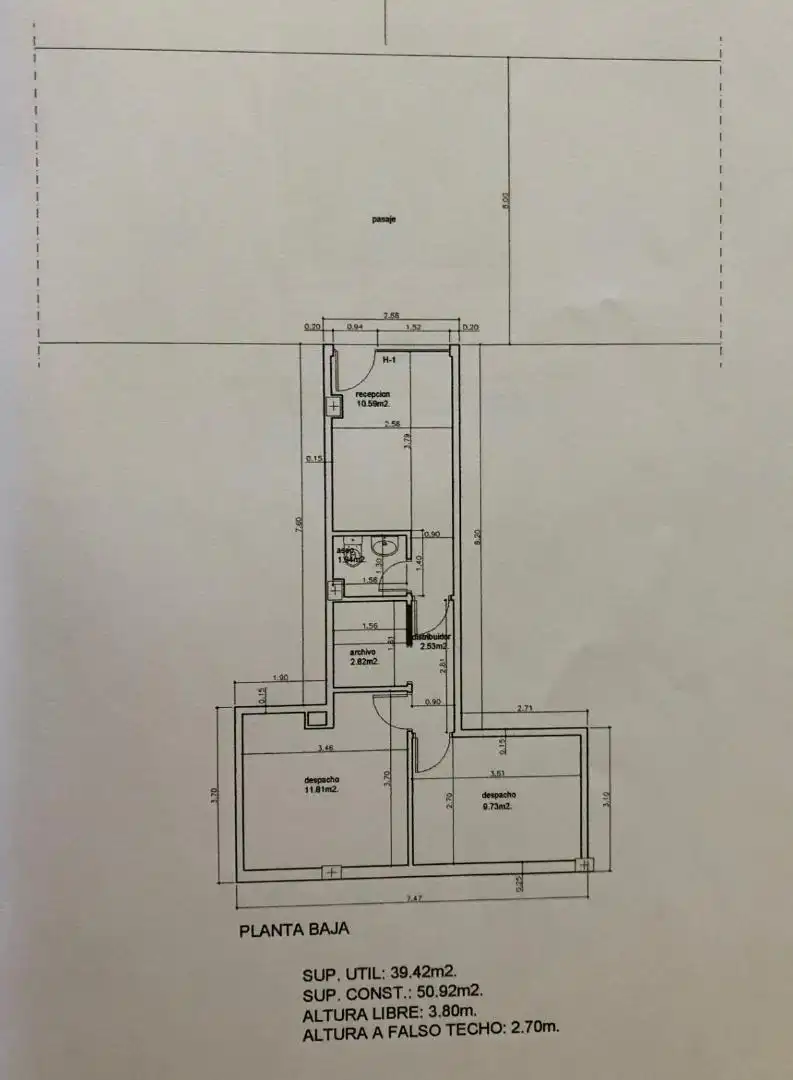 Office for rent in Lucena