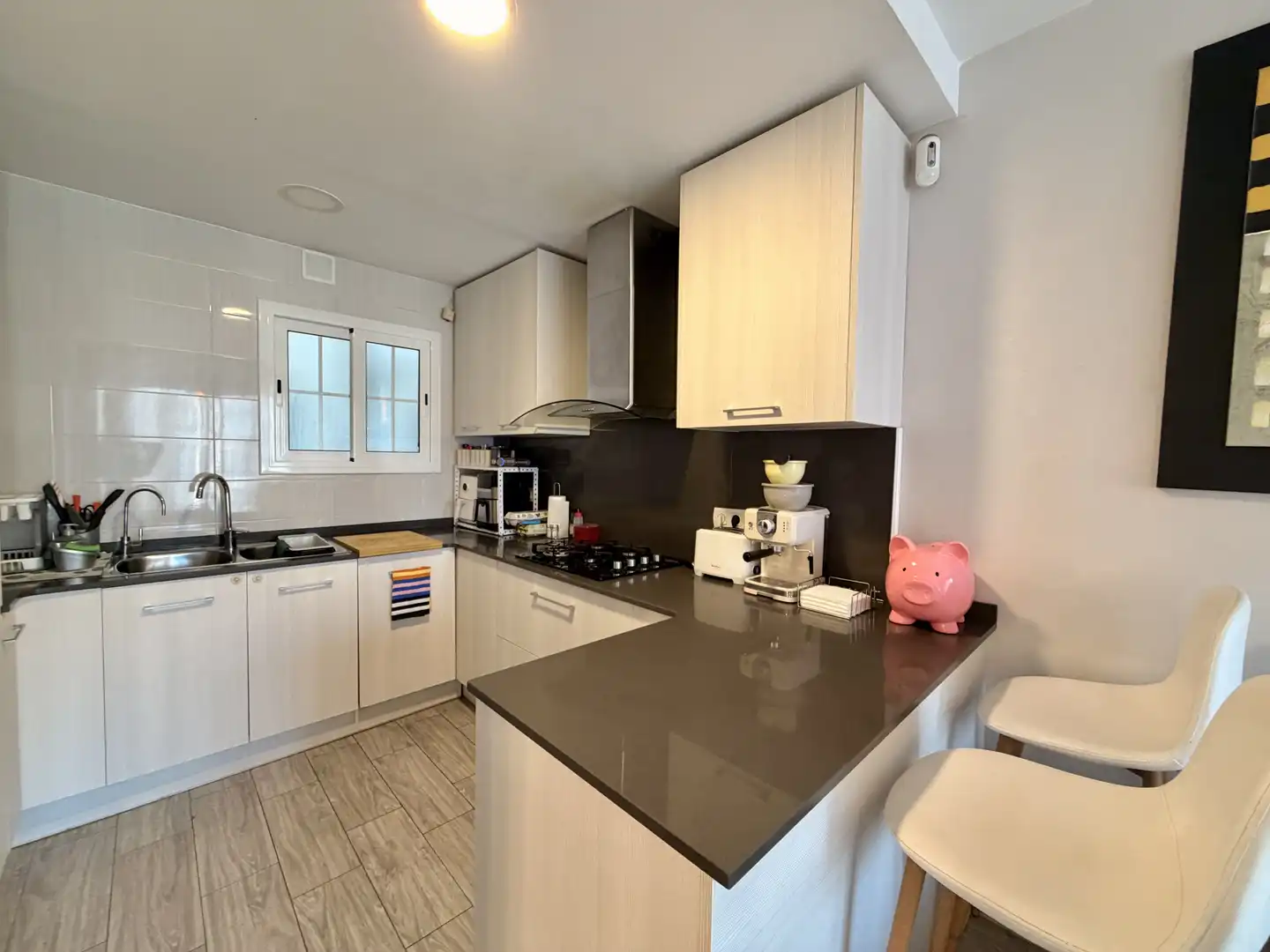 Cocina de Piso en venta en Vilanova i la Geltrú con Calefacción