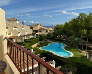 Vista exterior de Casa o xalet de lloguer en Finestrat amb Aire condicionat, Jardí privat i Terrassa