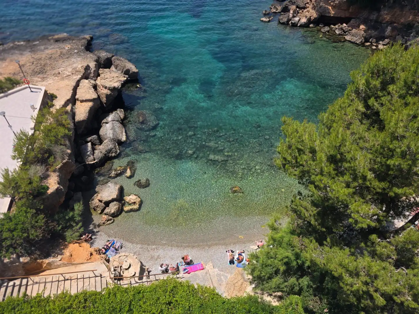 Vista exterior de Pis en venda en Calvià amb Moblat, Balcó i Piscina comunitària