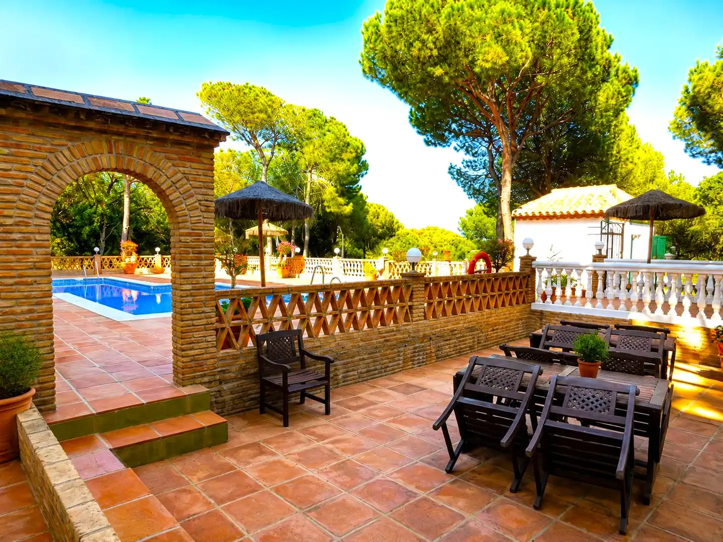 Jardín de Apartamento en venta en Marbella con Aire acondicionado, Calefacción y Amueblado