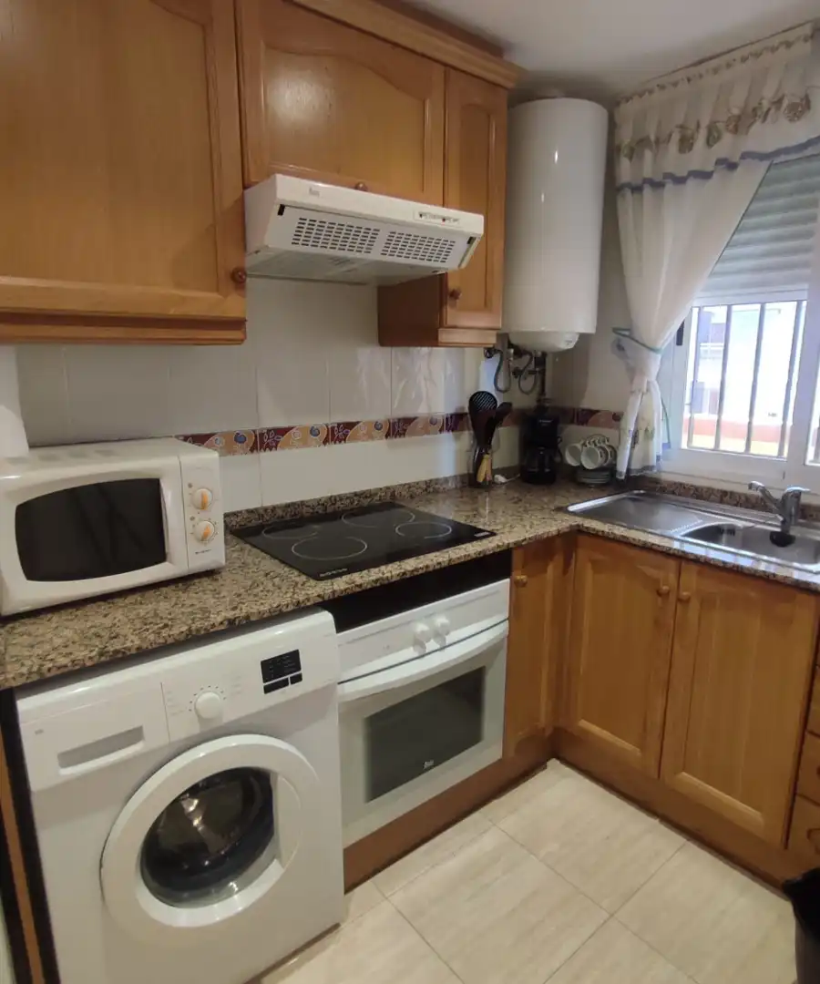 Cocina de Apartamento de alquiler en Oropesa del Mar / Orpesa con Aire acondicionado, Terraza y Amueblado