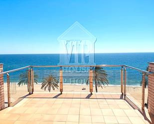 Terrace of Attic for sale in Badalona  with Air Conditioner, Heating and Parquet flooring