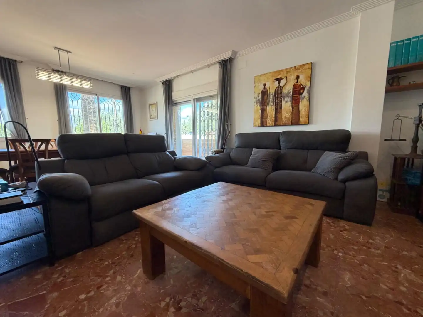 Sala de estar de Casa o chalet en venta en Llíria con Calefacción, Jardín privado y Terraza