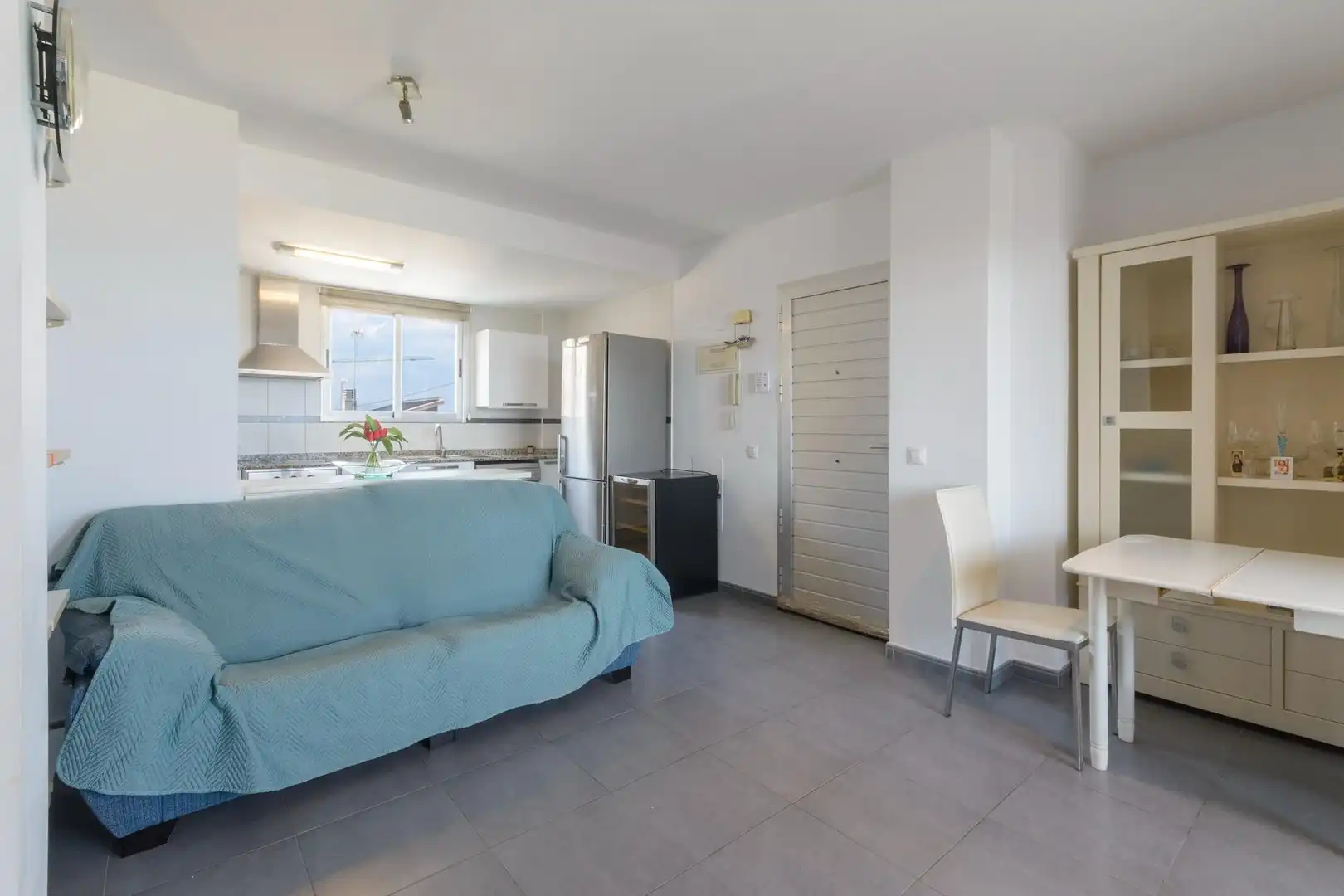Sala de estar de Ático en venta en Piles con Aire acondicionado, Calefacción y Jardín privado