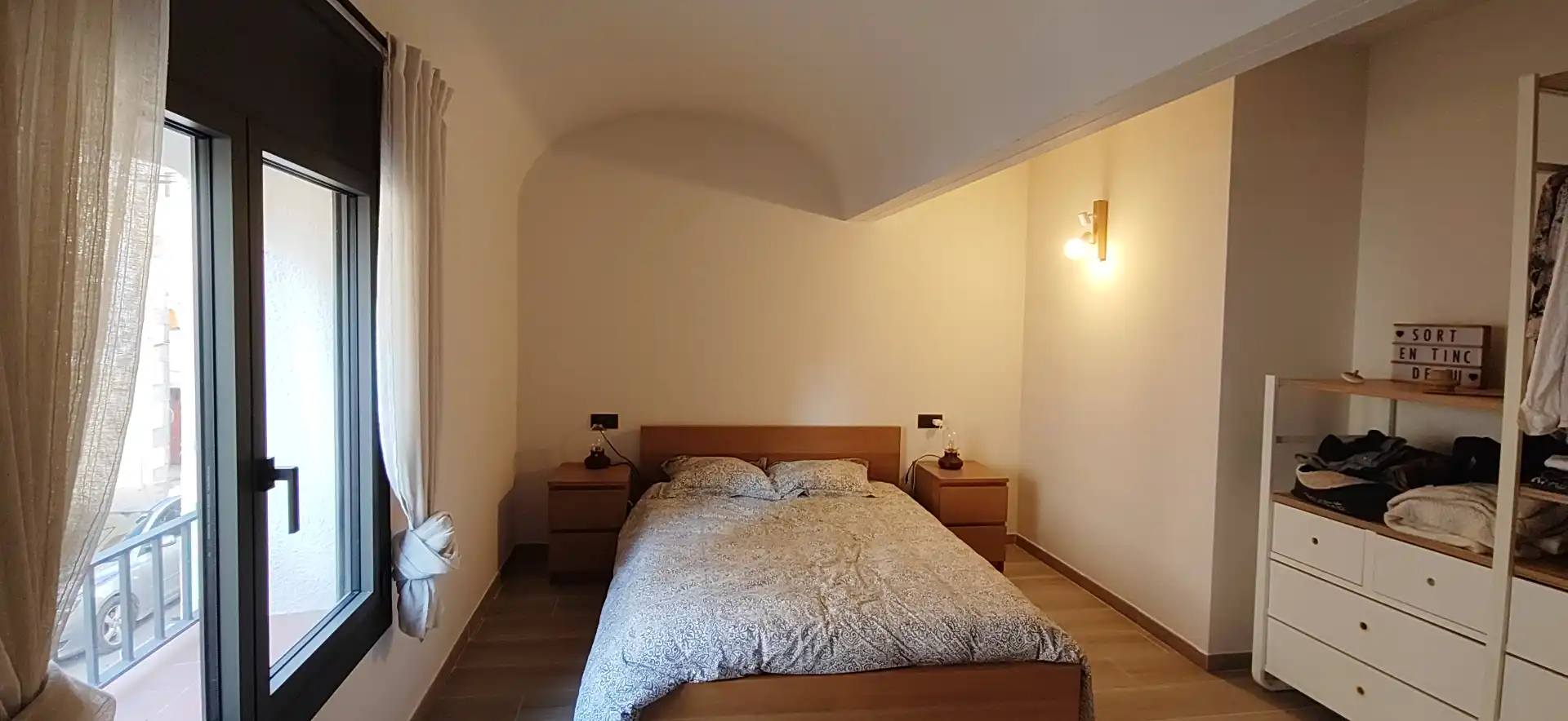 Schlafzimmer von Maisonette zum Verkauf in L'Armentera mit Klimaanlage und Terrasse